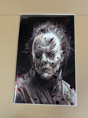 LIMITED TO 100 BIRTH OF A SLASHER HALLOWEEN MICHAEL MYERS WILL SHRIKE SPOT FOIL